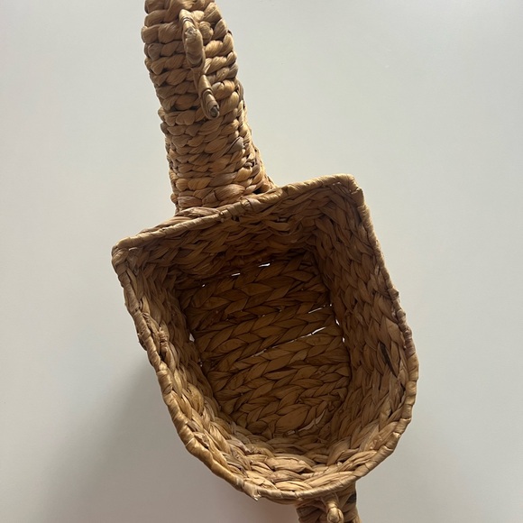 Woven Dinosaur Basket - Nursery Decor of Plant Holder - Picture 3 of 8